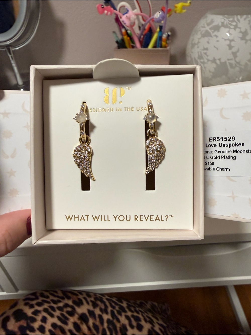 Bomb party. Halo collection. Earrings